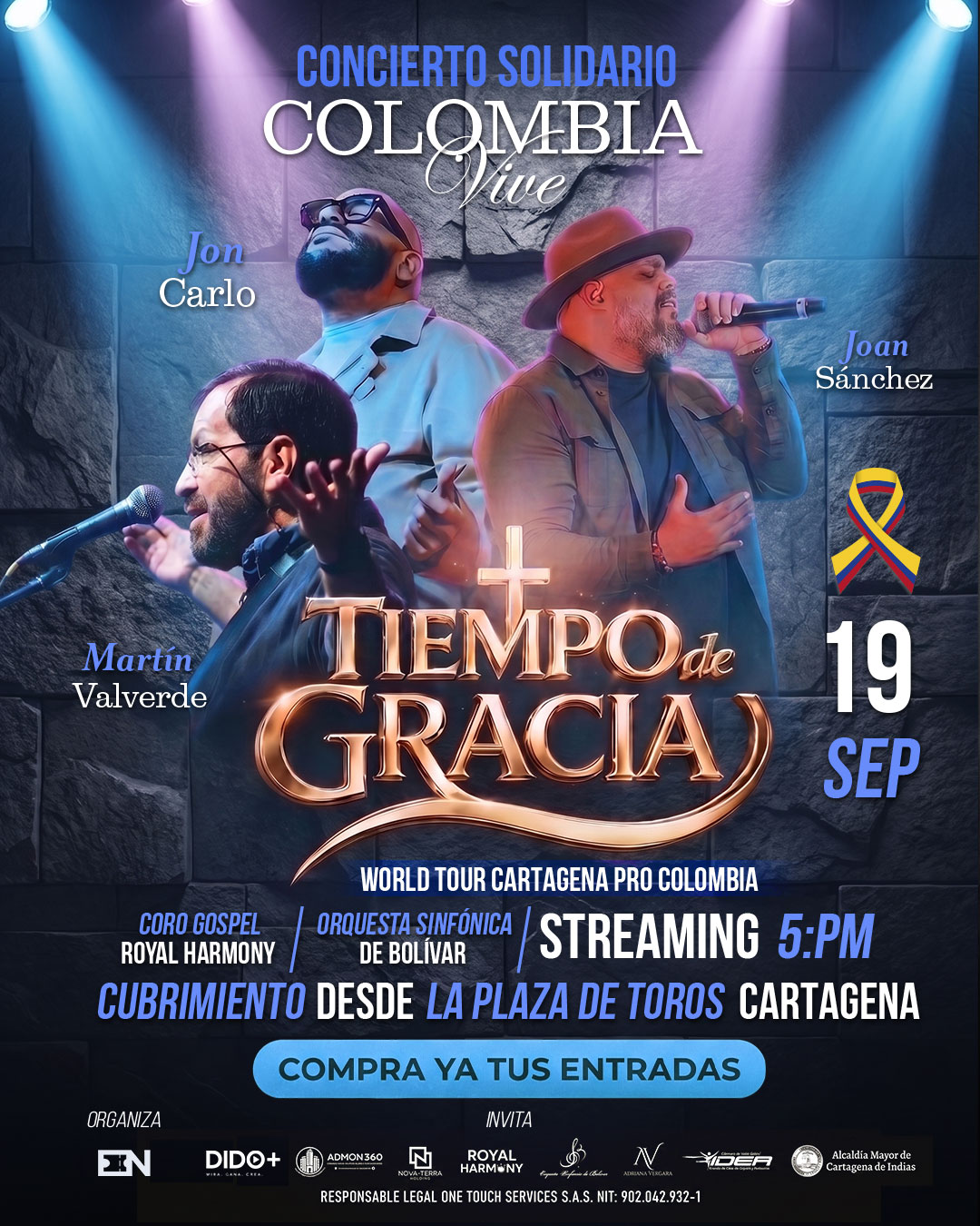 Tiempo de Gracia Cartagena - Pro Colombia — Streaming